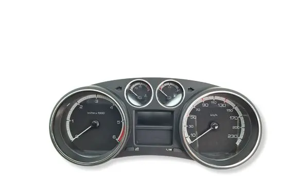 Peugeot 308 Speedometer (instrument cluster) 9666649080