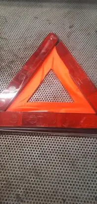 Fiat Ducato Emergency warning sign 