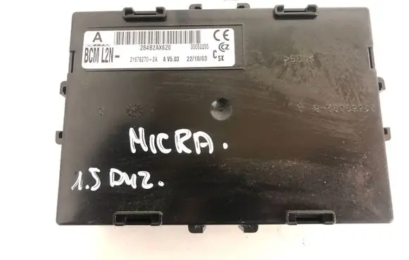 Nissan Micra Comfort/convenience module 284B2AX620 21676270