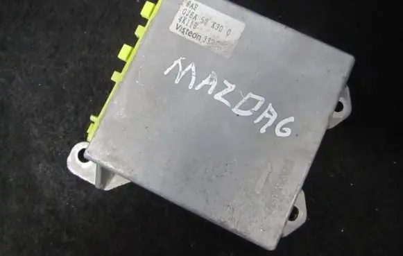Mazda 6 Airbag control unit/module GJ6A57K30C 4K11B