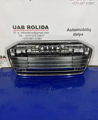 Audi A6 S6 C8 4K Front bumper upper radiator grill 4K0853651 4K0853653