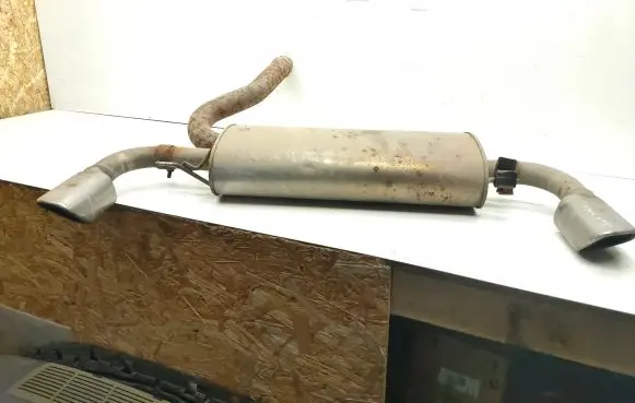 Volvo S60 Double Muffler 