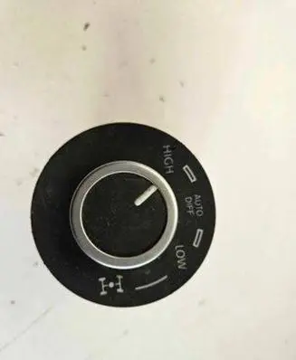 Volkswagen Touareg I Differential lock switch 7L6941435K