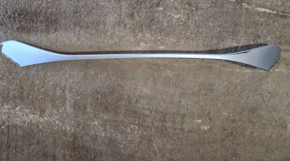 Audi Q4 e-tron Front bumper splitter molding 50113 DE5272431F 5605E1