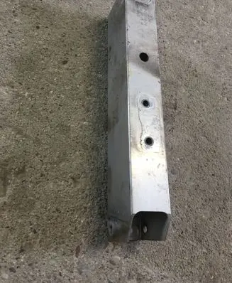 Front bumper support beam
