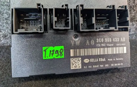 Volkswagen PASSAT B6 Comfort/convenience module 3C0959433AB