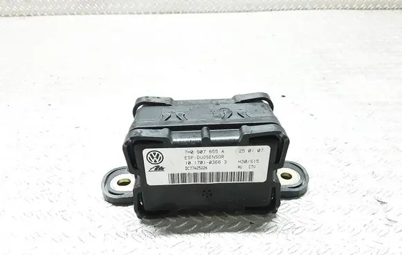 Volkswagen Touran I ESP acceleration yaw rate sensor 7H0907655A