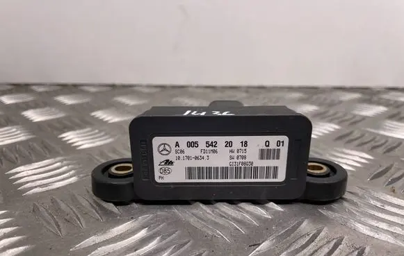 ESP acceleration yaw rate sensor