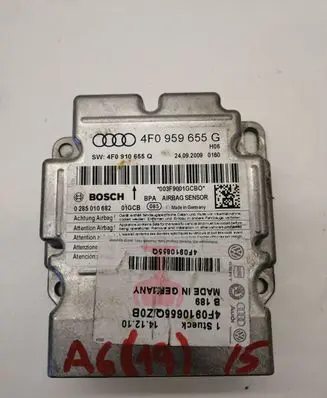 Audi A6 S6 C6 4F Airbag control unit/module 4F0959655G 4F0910655Q