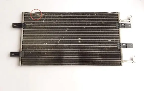 Opel Vivaro A/C cooling radiator (condenser) 8200019382