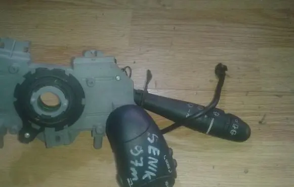 Renault Scenic I Wiper control stalk 7700428197