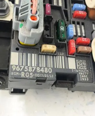 Citroen Berlingo BSM Control unit 9675878480