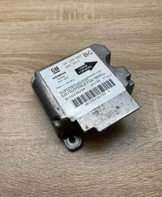 Opel Astra G Airbag control unit/module 09229037