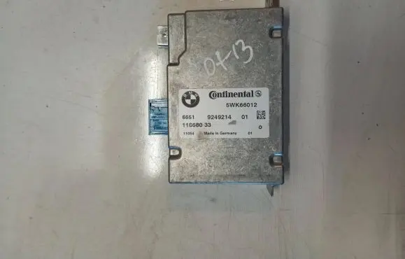 BMW X6 E71 Camera control unit module 5WK66012 9249214