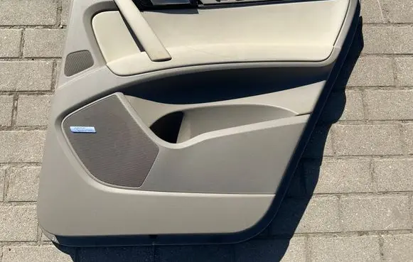 Rear door card panel trim