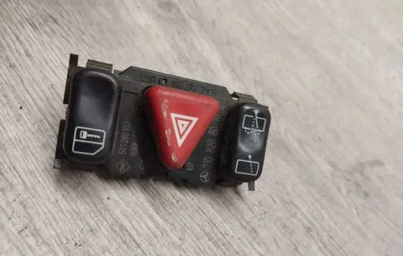 Mercedes-Benz E W210 Hazard light switch 2108208010