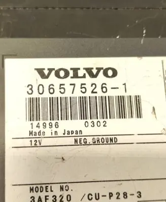 Volvo XC90 Navigation unit CD/DVD player 306575261 3AF320 14996