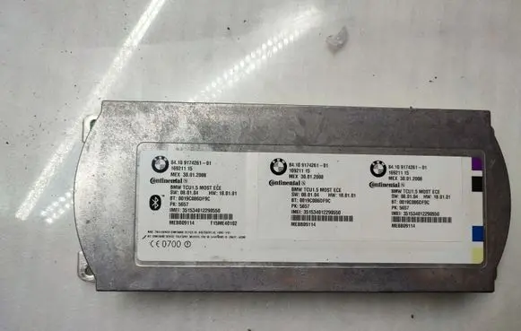 BMW 5 E60 E61 Bluetooth control unit module 9174261