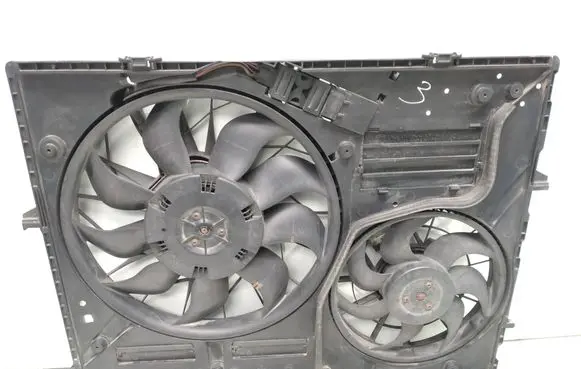 Electric radiator cooling fan