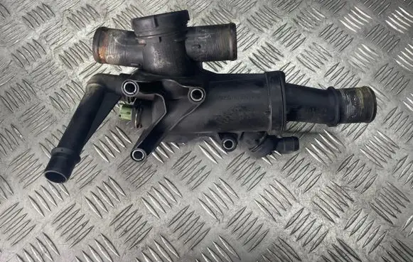 Citroen C4 I Thermostat/thermostat housing 9656182980