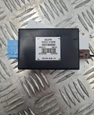Peugeot 307 Alarm control unit/module 9657384680