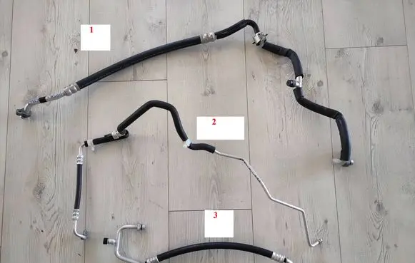 Mazda 2 Air conditioning (A/C) pipe/hose DB5H61461 DB5H6146XB DB5H61462
