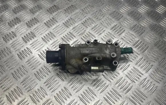 Peugeot 307 Thermostat housing 9646977280
