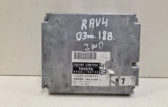 Toyota RAV 4 (XA20) Engine control unit/module 8966142730 1752005943
