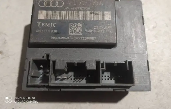 Audi A6 S6 C6 4F Door control unit/module 4F0959795A 4F0910795A 0033TFK0001