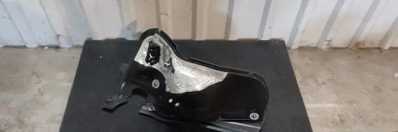 Heat shield in engine bay