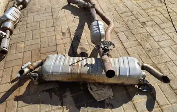 Mercedes-Benz GLE W167 Muffler/silencer A1674907506