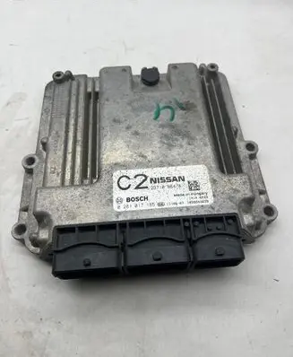 Nissan Qashqai+2 Engine control unit/module 23710BB47A 1039S43639 0281017185