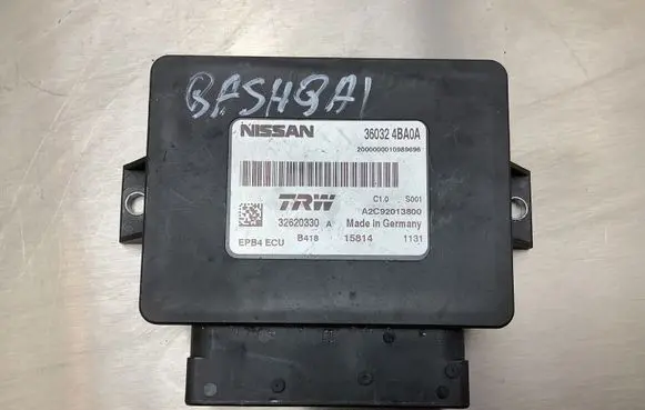 Nissan Qashqai Hand brake control module 360324BA0A A2C92013800 32620330A