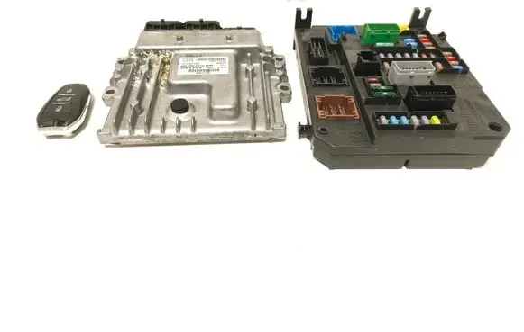 Engine ECU kit and lock set