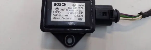 Audi A6 S6 C5 4B ESP acceleration yaw rate sensor 0015272