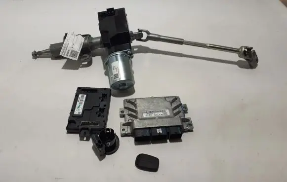 Engine ECU kit and lock set