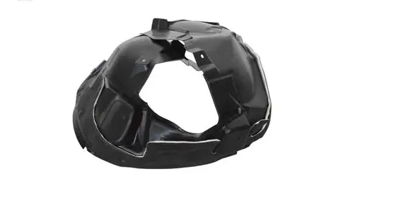 Front wheel arch liner splash guards