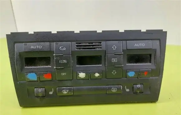 Audi A4 S4 B6 8E 8H Climate control/heater control trim 8E0820043