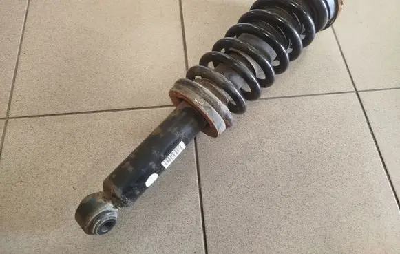 Jaguar XF X250 Rear shock absorber with coil spring 8X2380AC