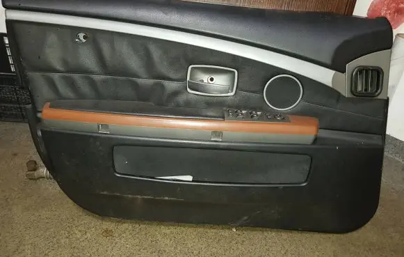 BMW 7 E65 E66 Front door card panel trim 100014348