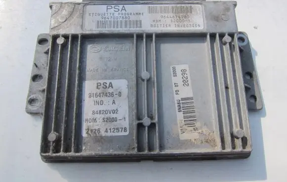 Citroen Xsara Picasso Engine control unit/module 9647007880 9644674980