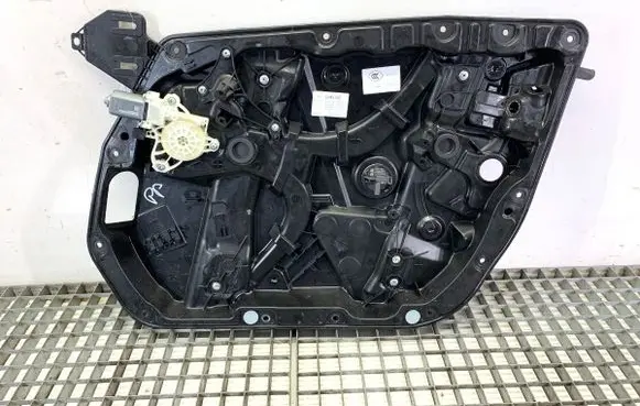 Front door window regulator with motor
