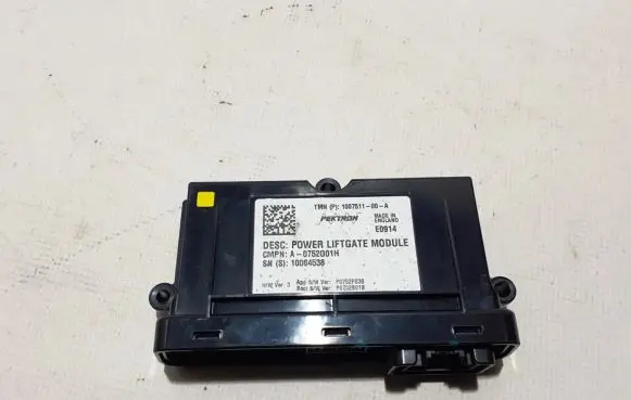 Tailgate/trunk control unit/module