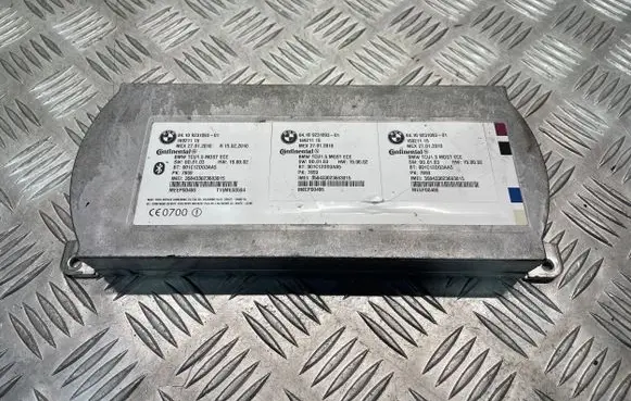 BMW 5 E60 E61 Bluetooth control unit module 9231093 16921115