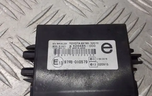 Toyota Yaris Immobilizer control unit/module 89780-52070