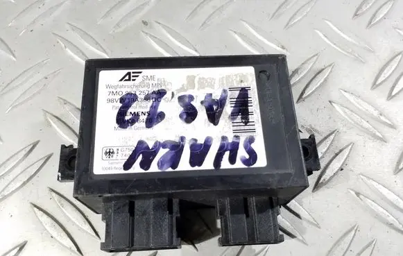 Volkswagen Sharan Immobilizer control unit/module 7M0953257AA 98VW19A366DC 5WK48470