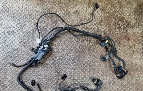 Engine installation wiring loom