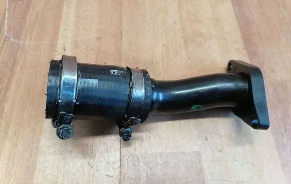 Peugeot 407 Intercooler hose/pipe 9656533780 0382GH 0382CP