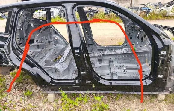 BMW X3 G01 Rear sill (body part) 