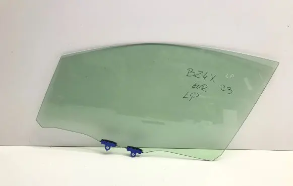Toyota bZ4X Front door window glass four-door
